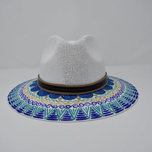 Hand-Painted Sombreros Mexican Sun Hats